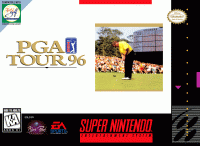 PGA Tour 96 Super Nintendo US box art